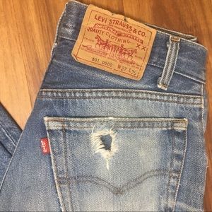 Vintage Levi’s 501s